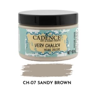 kridova barva cadence very chalky 150 ml sandy brown piskova