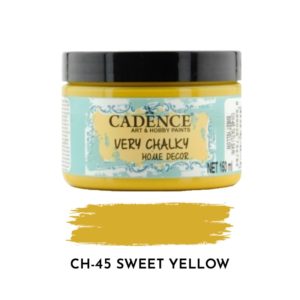 Křídová barva Cadence Very Chalky, 150 ml - sweet yellow, sytě žlutá