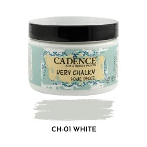 kridova barva cadence very chalky 150 ml white bila