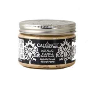 Metalická flexibilní pasta Cadence Metallic flexible paste 150 ml - champagne, šampaňská