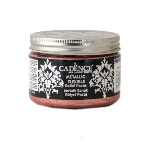 metalicka flexibilni pasta cadence metallic flexible paste 150ml rose gold ruzove zlato