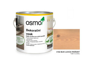osmo dekoracni vosk 3102 buk lehce pareny