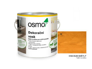 osmo dekoracni vosk 3103 dub svetly
