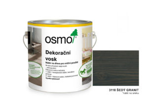 osmo dekoracni vosk 3118 sedy granit