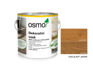 osmo dekoracni vosk 3123 zlaty javor