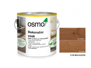 osmo dekoracni vosk 3138 mahagon