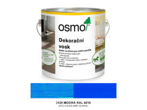 osmo dekoracni vosk intenzivni 3125 modra