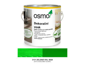 osmo dekoracni vosk intenzivni 3131 zelena