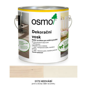 OSMO - dekorační vosk - intenzivní odstín, 3172-hedvábí