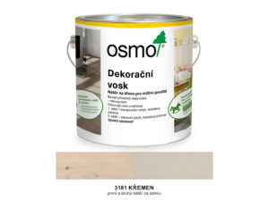 osmo dekoracni vosk intenzivni 3181 kremen