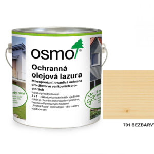 Osmo ochranná olejová lazura 0,75l, 701 bezbarvý mat