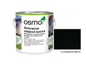 osmo ochranna olejova lazura 712 ebenove drevo