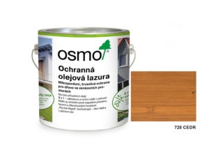 osmo ochranna olejova lazura 728 cedr
