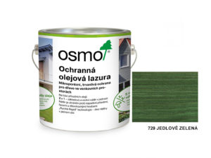 osmo ochranna olejova lazura 729 jedlove zelena