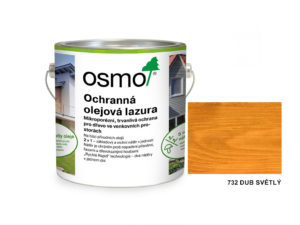 osmo ochranna olejova lazura 732 dub svetly