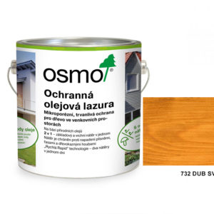 Osmo ochranná olejová lazura 0,75l, 732 dub světlý