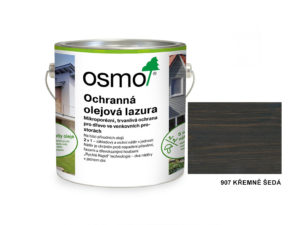 osmo ochranna olejova lazura 907 kremene seda