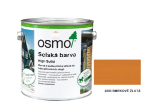 osmo selska barva 2203 smrkove zluta