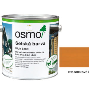 OSMO selská barva 0,75l, 2203 smrkově žlutá