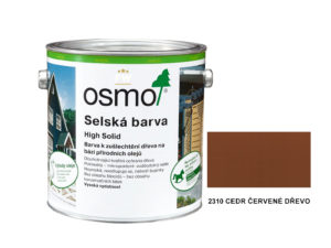 osmo selska barva 2310 cedr cervene drevo