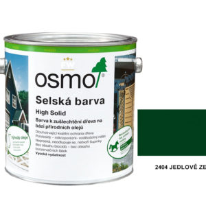 OSMO selská barva 0,75l, 2404 jedlově zelená