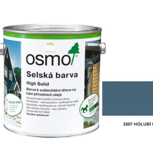 OSMO selská barva 0,75l, 2507 holubí modř