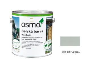osmo selska barva 2735 svetle seda