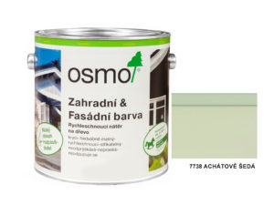 osmo zahradni fasadni barva achatove seda