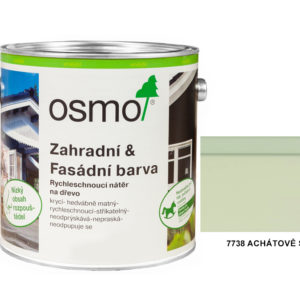 OSMO - zahradní a fasádní barva 0,75l, 7738 achátově šedá