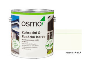 osmo zahradni fasadni barva cista bila