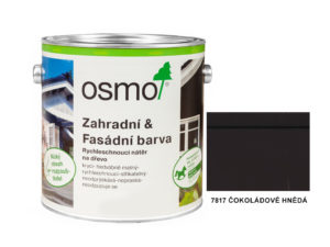 osmo zahradni fasadni barva cokoladove hneda