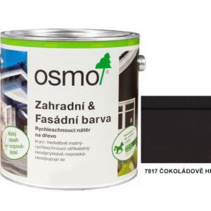 OSMO - zahradní a fasádní barva 0,75l, 7817 čokoládově hnědá