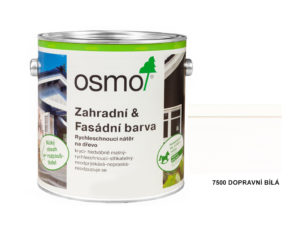 osmo zahradni fasadni barva dopravni bila