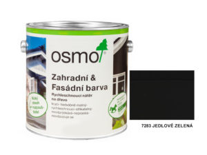 osmo zahradni fasadni barva jedlove zelena