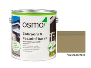 osmo zahradni fasadni barva sedobezova