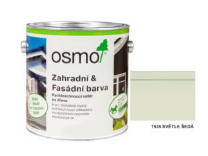 osmo zahradni fasadni barva svetle seda