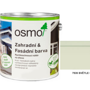 OSMO - zahradní a fasádní barva 0,75l, 7535 světle šedá