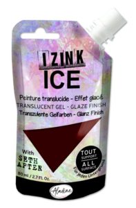 polopruhledna barva izink ice 80 ml coffee hneda