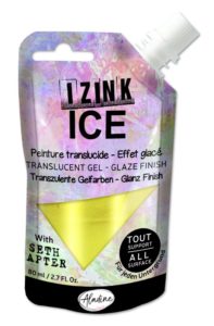 polopruhledna barva izink ice 80 ml cold gold zlata