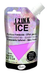 polopruhledna barva izink ice 80 ml polar pink ruzova