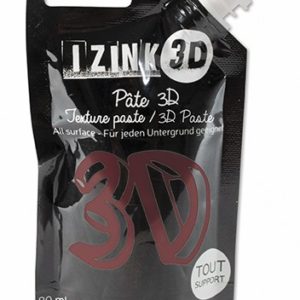 Reliéfní pasta, 3D IZINK, 80 ml - ambre, hnědá