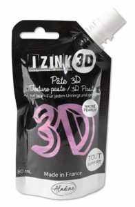 reliefni pasta 3d izink 80 ml amethyst perletova fialova