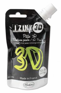 reliefni pasta 3d izink 80 ml bamboo zarive zelena