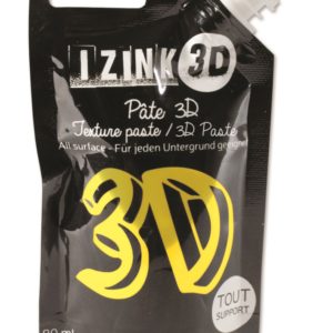 Reliéfní pasta, 3D IZINK, 80 ml - mimosa, žlutá
