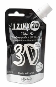 reliefni pasta 3d izink 80 ml opaline perletova bila 1