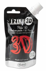 reliefni pasta 3d izink 80 ml tomato cervena