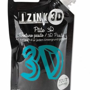 Reliéfní pasta, 3D IZINK, 80 ml - turquiose, tyrkysová