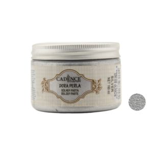 Reliefní pasty Dora Perla, 150 ml - stříbrná