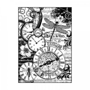 ryzovy papier a4 clocks vintage 2