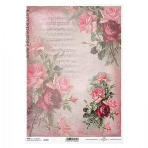 ryzovy papier na decoupage a4 noty 2